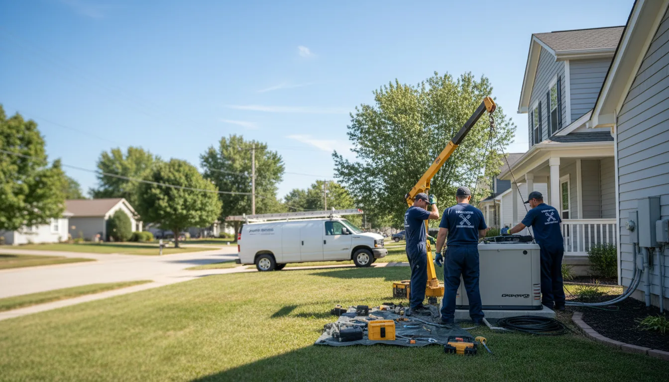 Generator Installation in Wilsey, KS near me